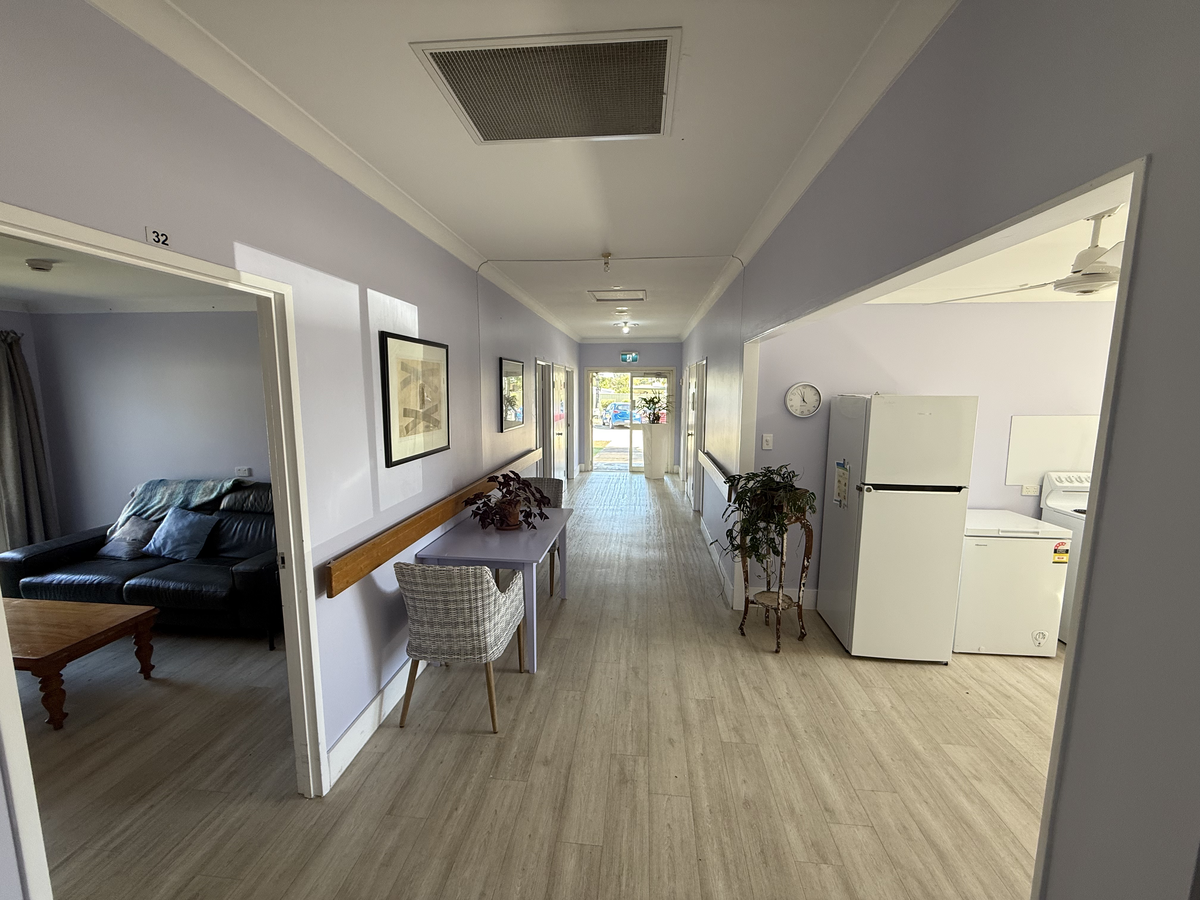 Carlton House wide accessible hallways