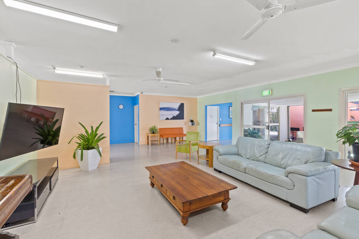 Common room at Christine Court Assisted Living